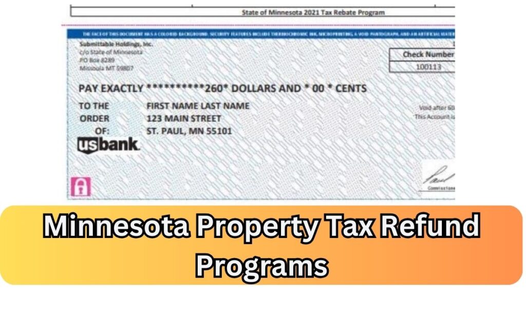 Minnesota Property Tax Refund Programs 2023, Online Form, Status, Instruction