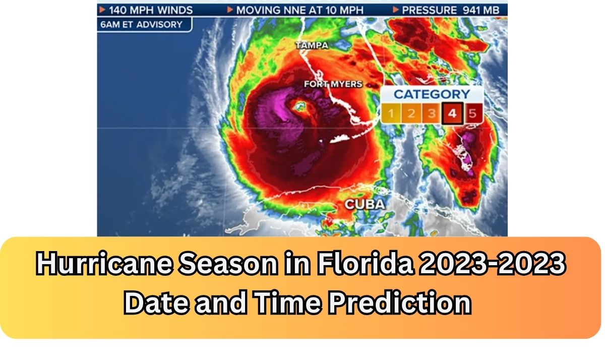Hurricane Season in Florida 20232024 Tracker Dates, Timing