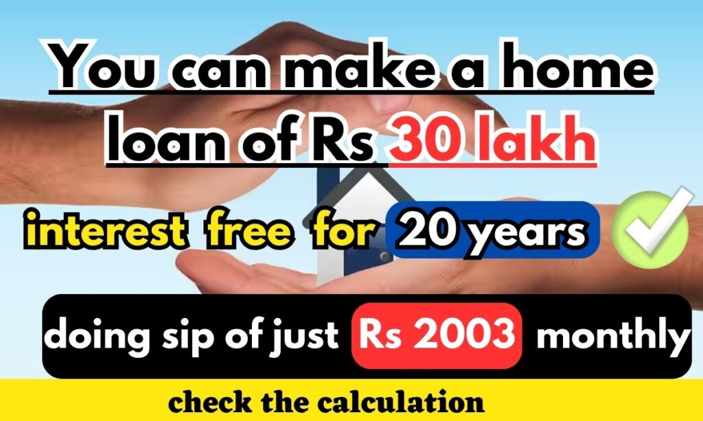 Home loan of Rs 30 lakh