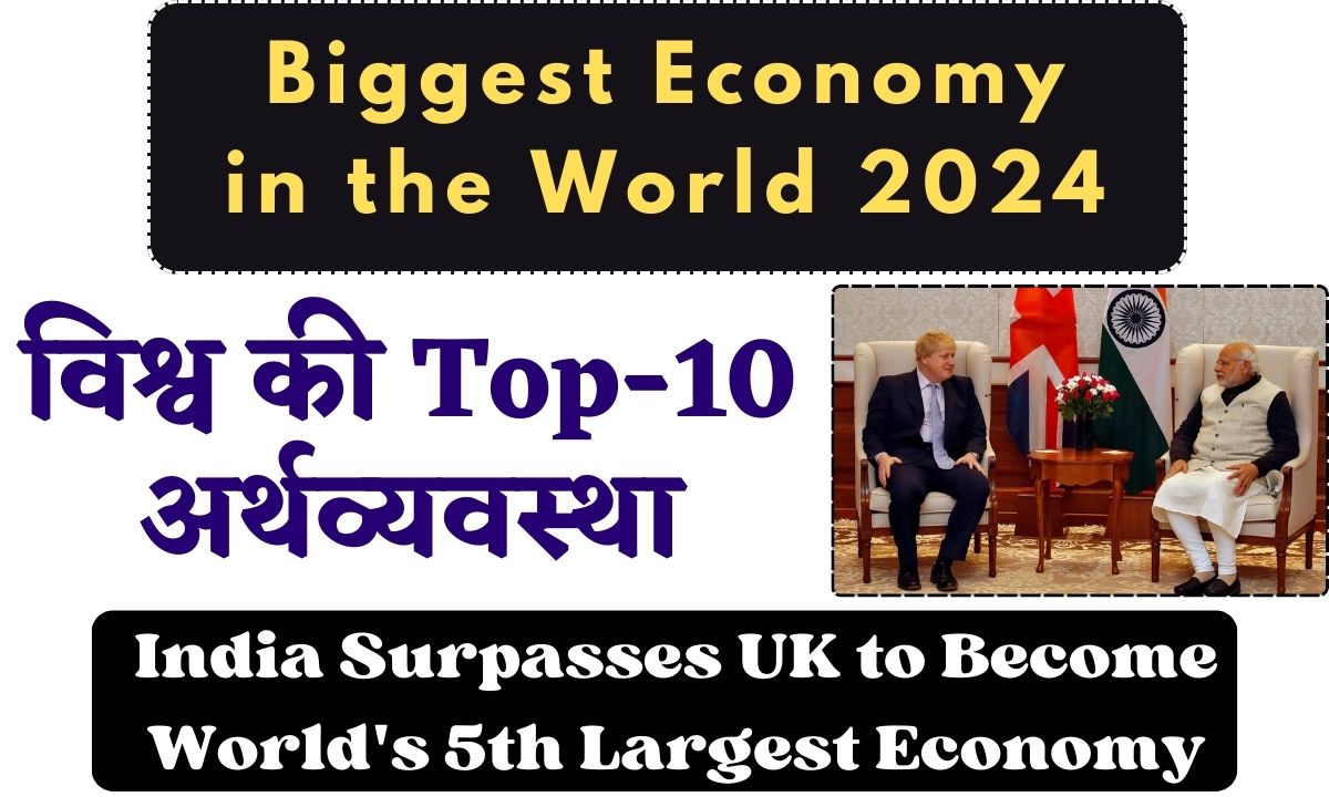 Biggest Economy In The World 2024 विश्व की सबसे बड़ी अर्थव्यवस्था, Top