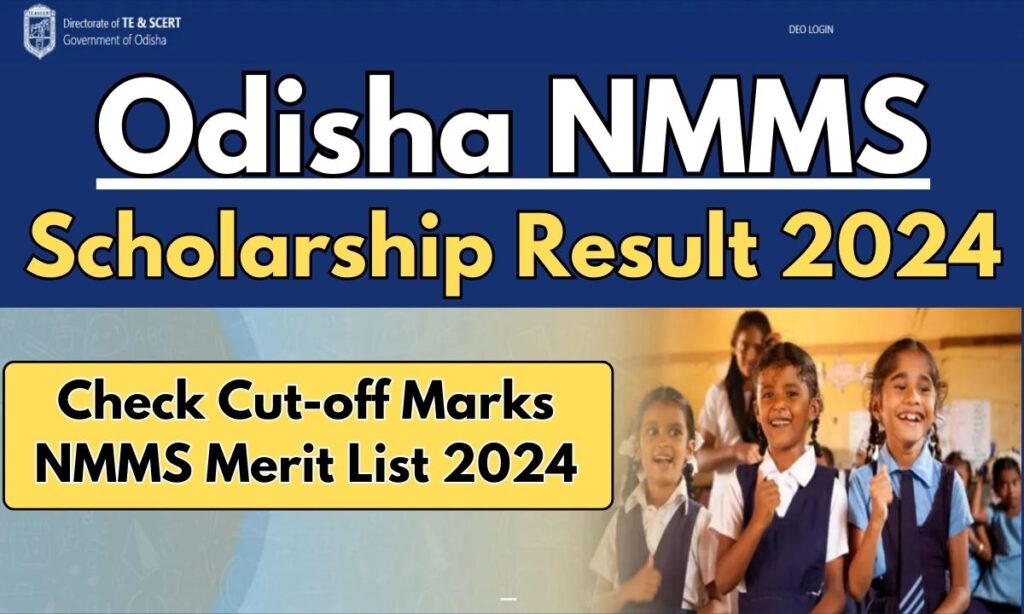Odisha NMMS Result 2024