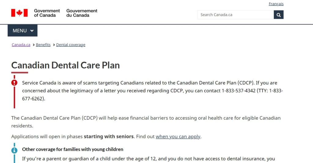 Canada Dental Care Plan 2024