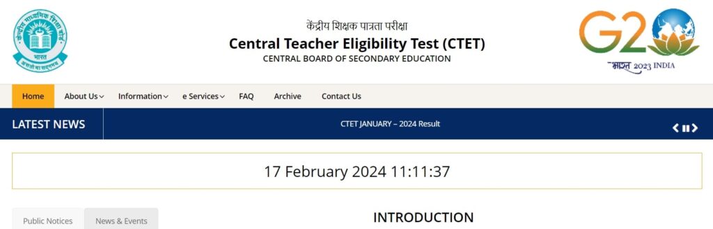 CTET Result 2024 