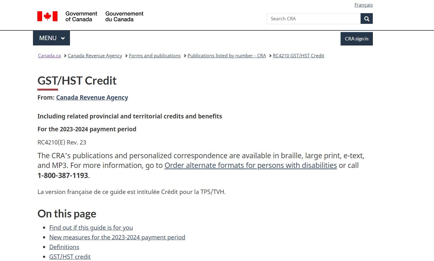 GST HST Refund New Payment Date Is It Coming In 2025?, Check Amount