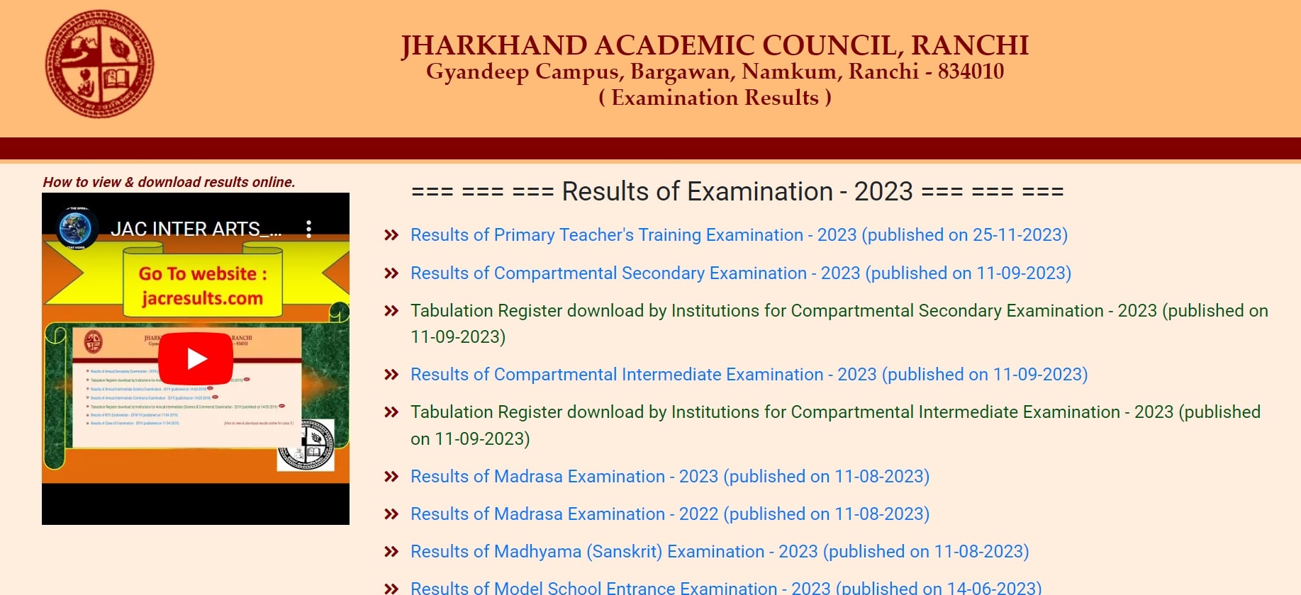 Jharkhand NMMS Result 2024 Released Check Result Date, Download Merit