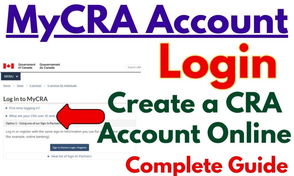 MyCRA Account Login