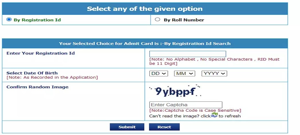 NDA Admit Card 2024 