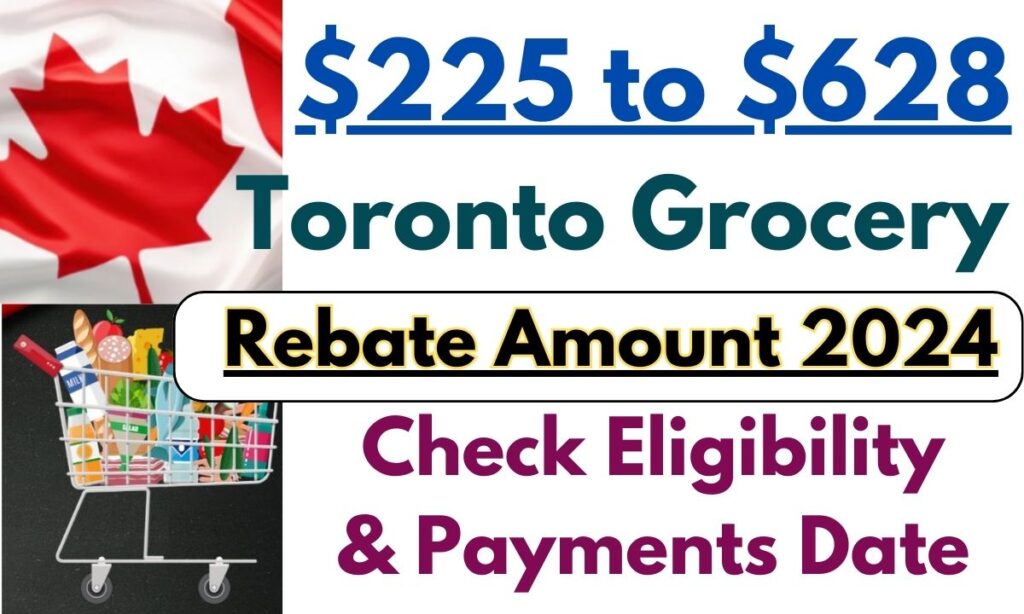 Toronto Grocery Rebate Amount 2024