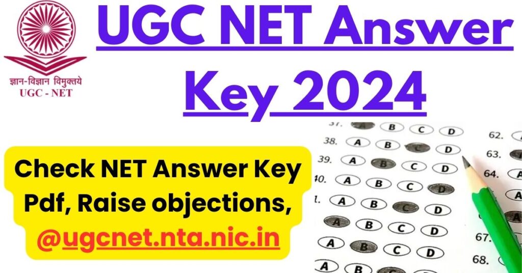 UGC NET Answer Key 2024