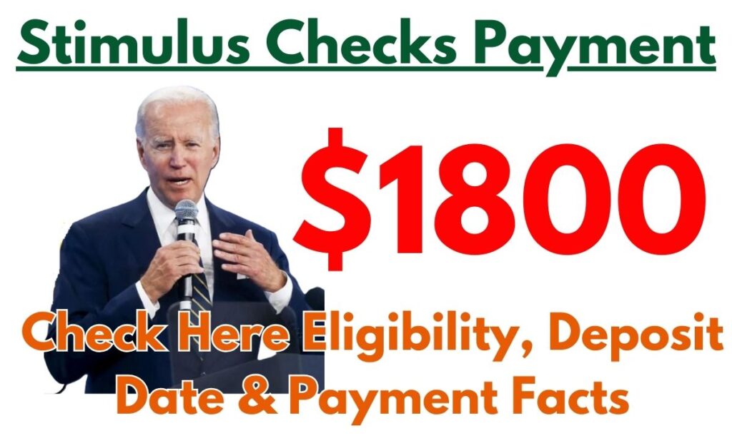 1800 Stimulus Checks