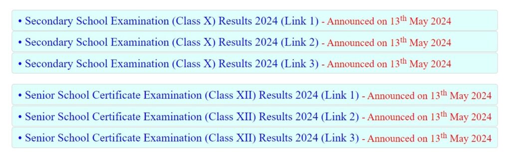 CBSE Board Results 2024 