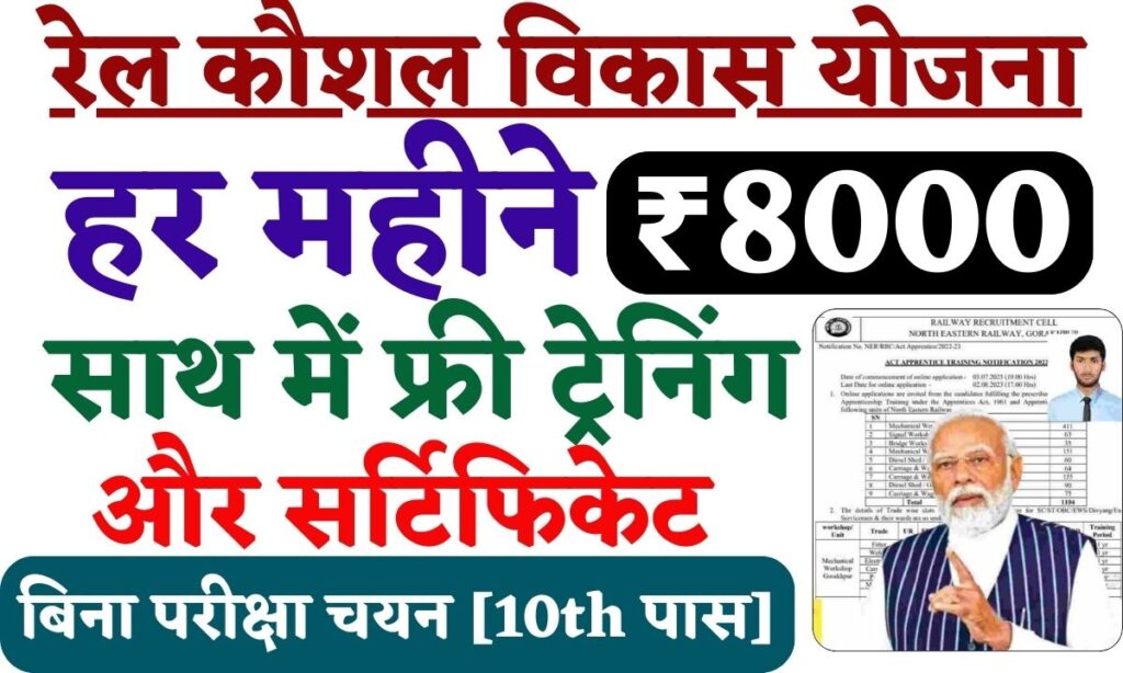 Rail Kaushal Vikas Yojana Online Form 2024