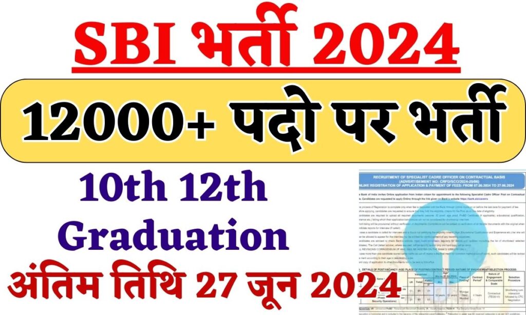 SBI Recruitment 2024