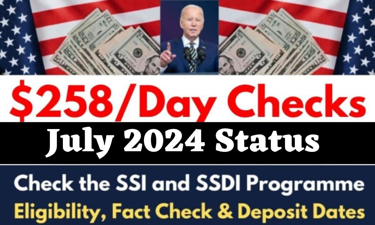 258/Day Checks For September 2024, Check The SSI And SSDI Programme