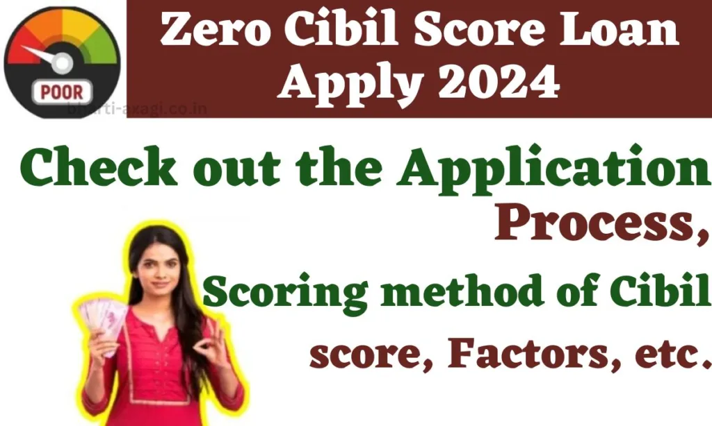 Check out the Application Process Scoring method of Cibil score Factors etc