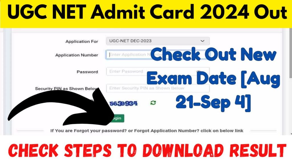 UGC NET Admit Card 2024 