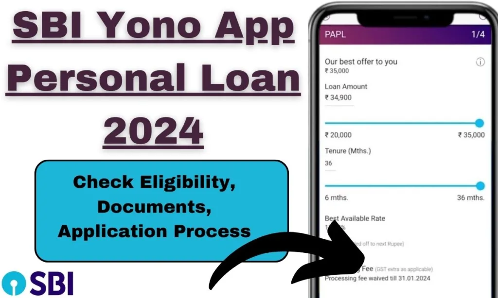 SBI Yono App Personal Loan 2024, Check Eligibility, Documents, Application Process