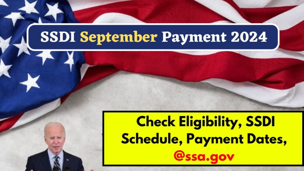 SSDI September Payment 2024