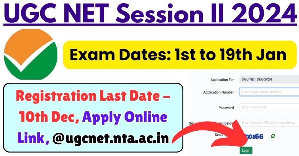 UGC NET Session II Exam 2024 