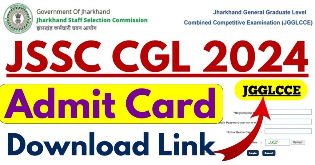 JSSC CGL 2024 Admit Card