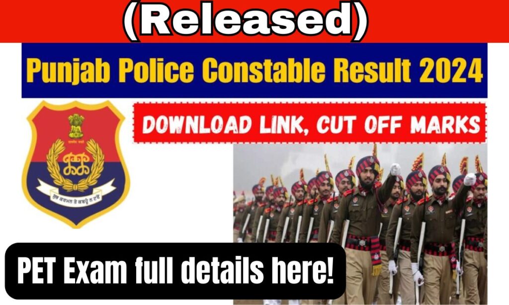 Punjab Police Constable Result 2024