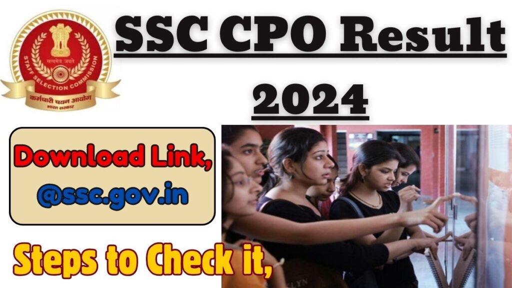 SSC CPO Result 2024