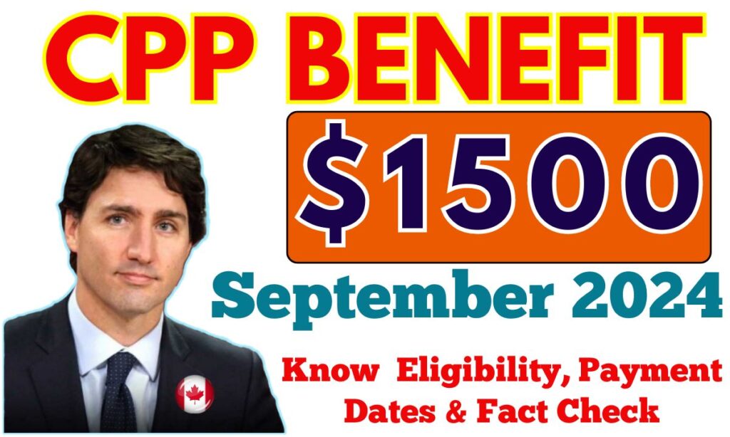 1500 CPP Benefit