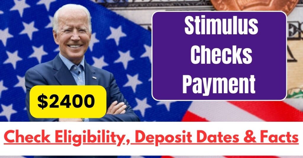 $2400 Stimulus Checks Payment Sep 2024