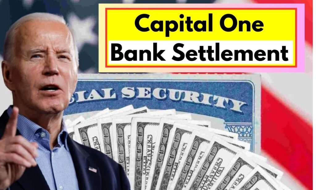 25000 Capital One Bank Settlement Payment