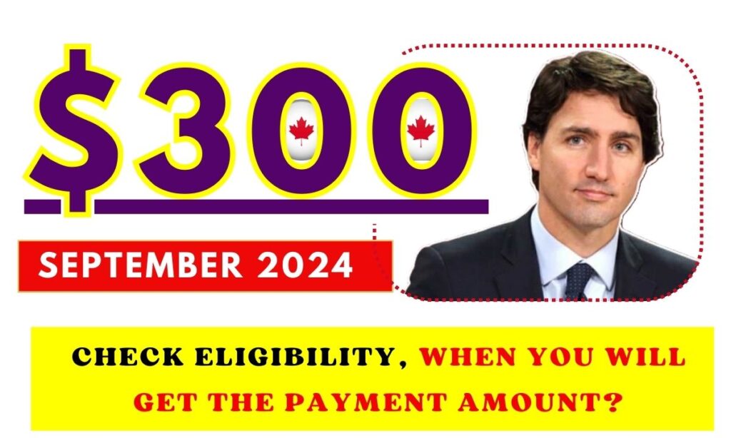 300 Federal Payment Canada