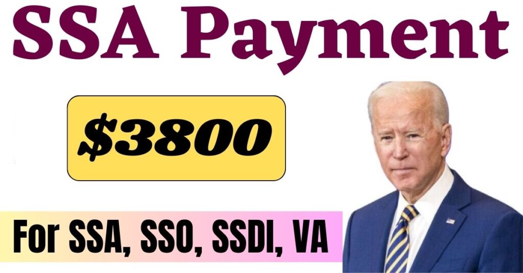 $3800 SSA Payment September 2024