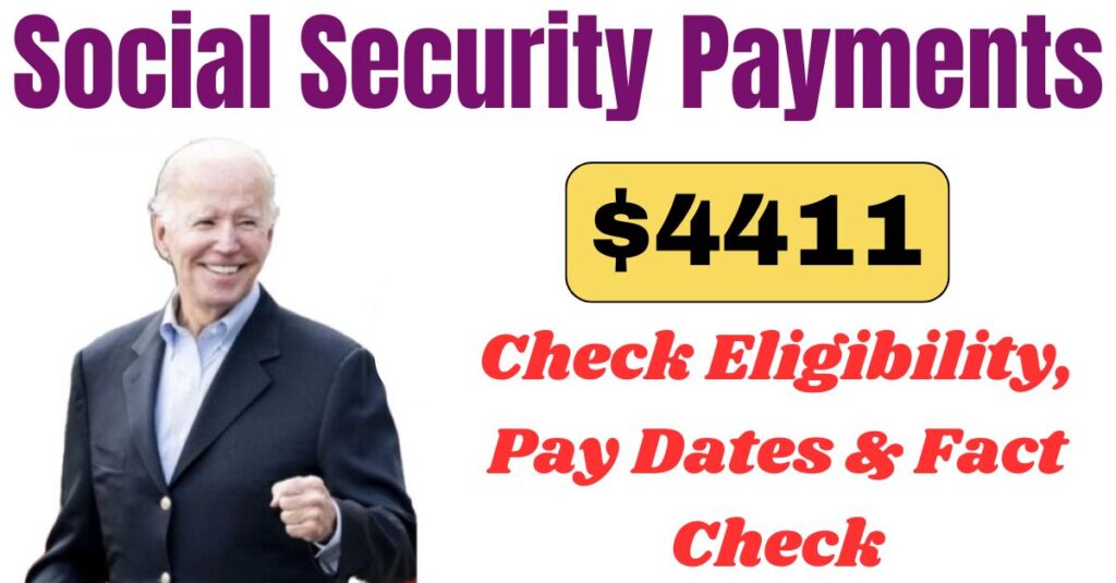 $4411 Social Security Payments Sep 2024