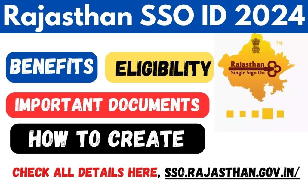 Rajasthan SSO ID 2024