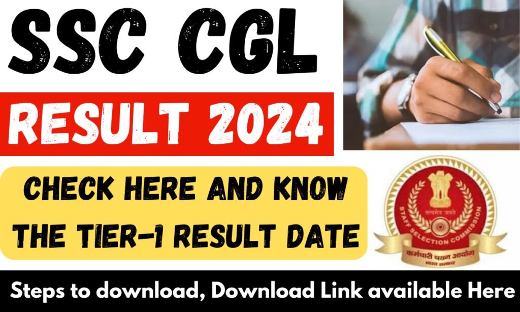 SSC CGL Tier 1 Result 2024