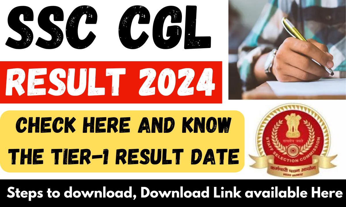 SSC CGL Tier 1 Result 2024