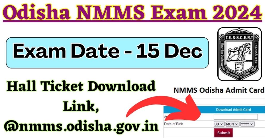 Odisha NMMS Exam 2024