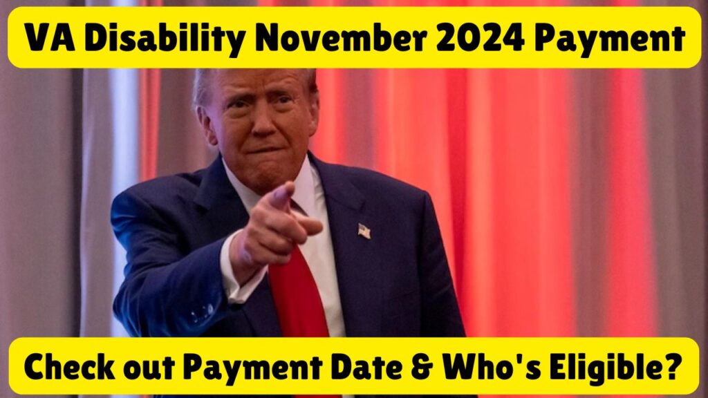 VA Disability November 2024 Payment