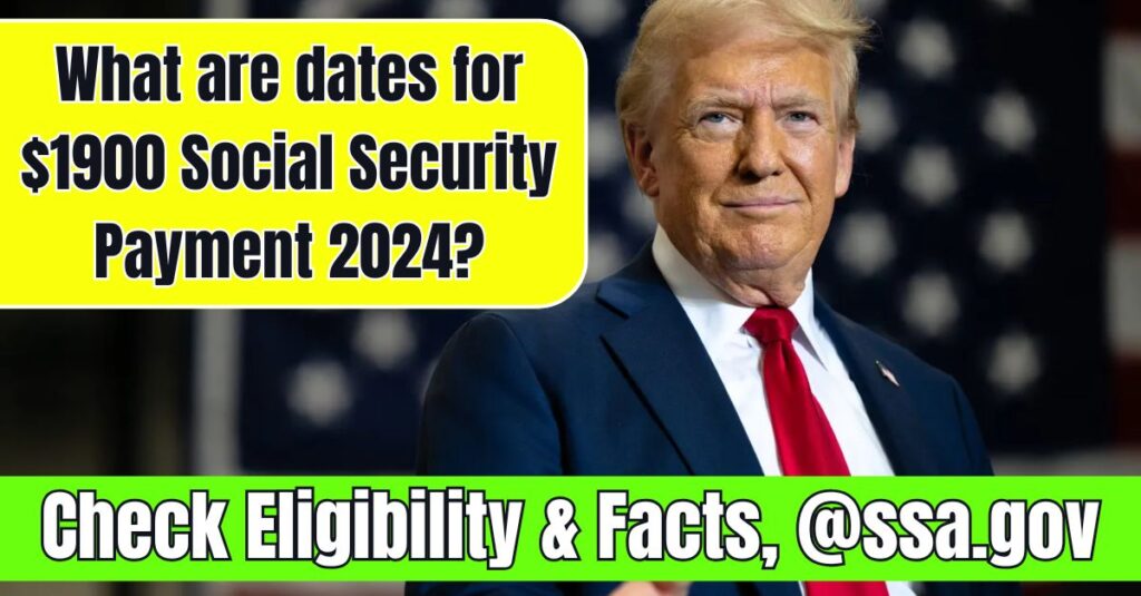 $1900 Social Security Payment 2024