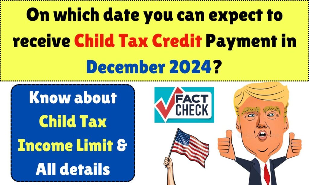 Child Tax Credit Payment in December 2024