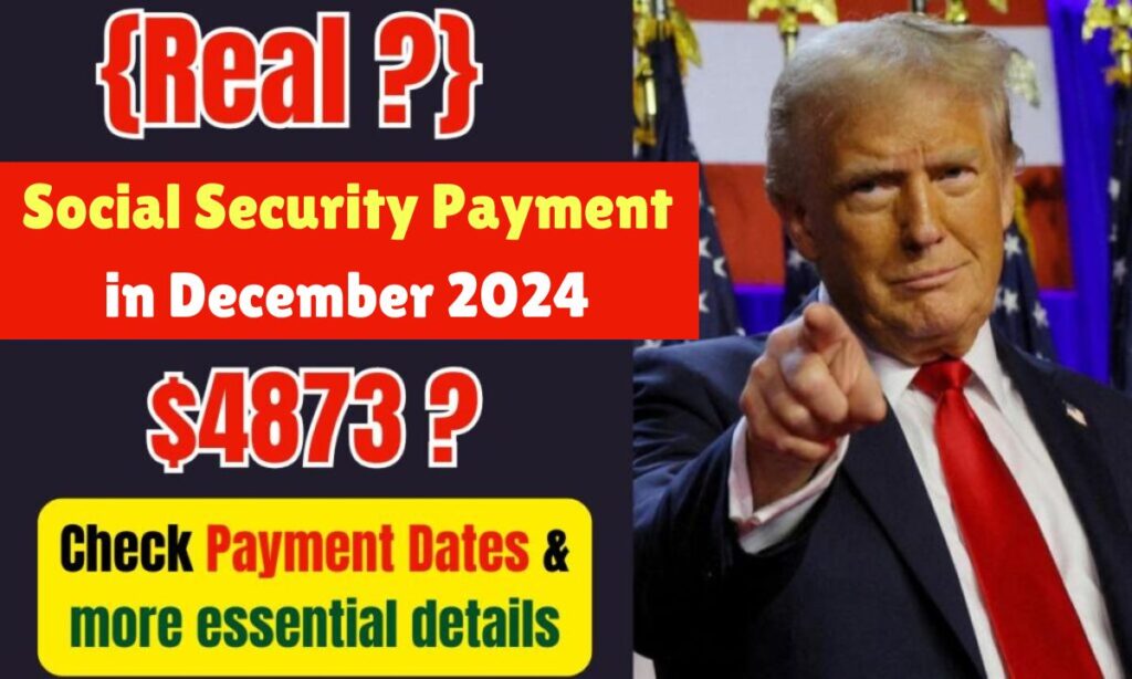 Social Security Payment in December 2024