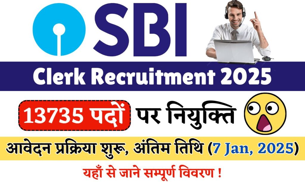 SBI Clerk Recruitment 2025