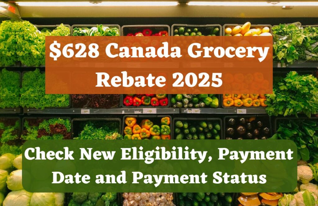 $628 Canada Grocery Rebate 2025