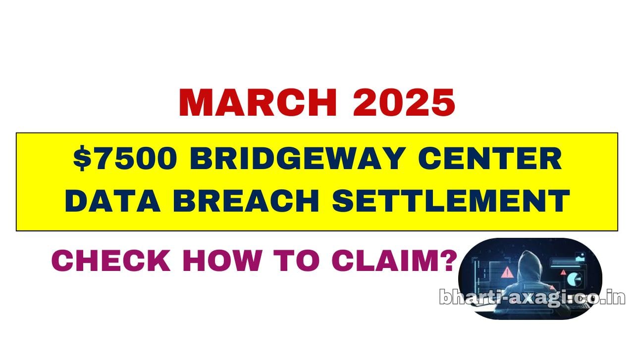 $7500 Bridgeway Center Data Breach Settlement in March 2025