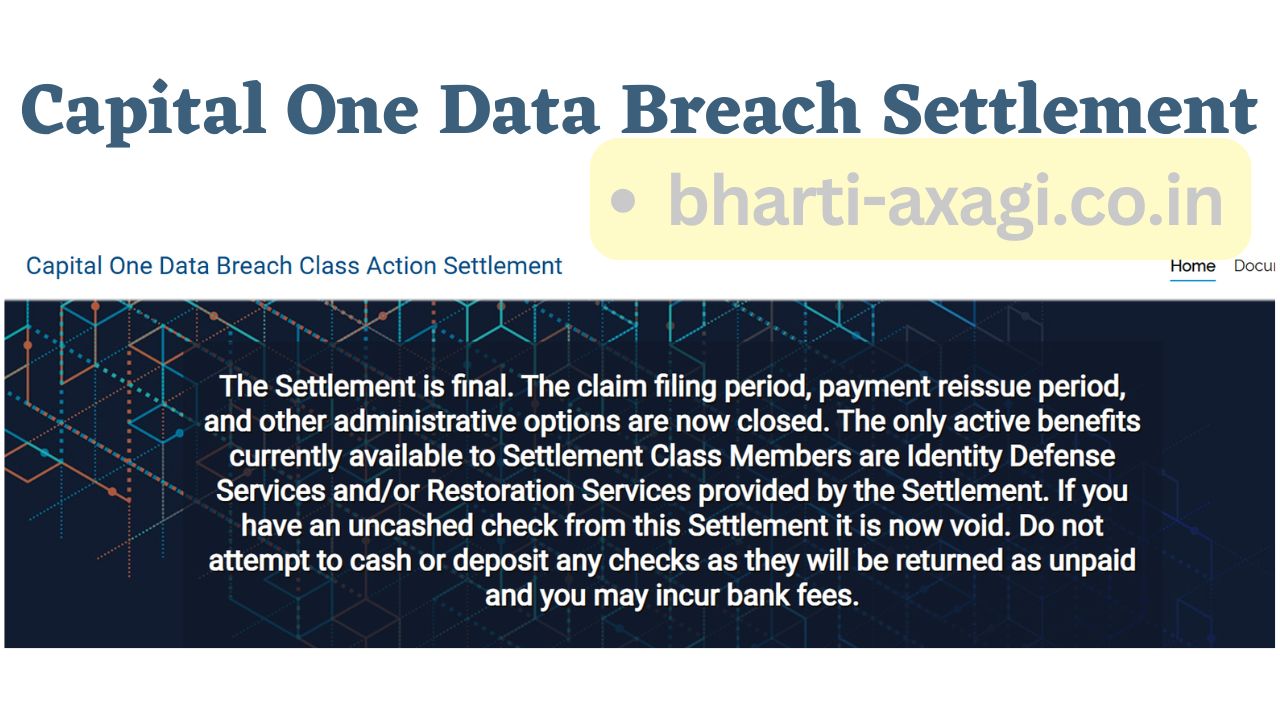 Capital One Data Breach Settlement 2025