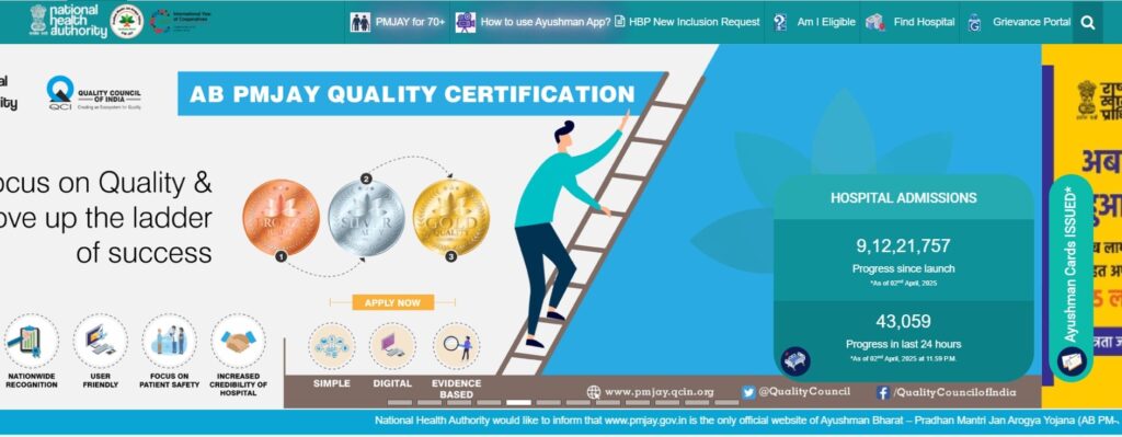 Ayushman Bharat Yojana 2025 Cancer Treatment Apply Online: Know the Facilities Available Under the Scheme & Application Procedure 2 ayushman bharat official site min 1