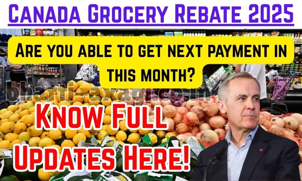 Canada Grocery Rebate 2025 