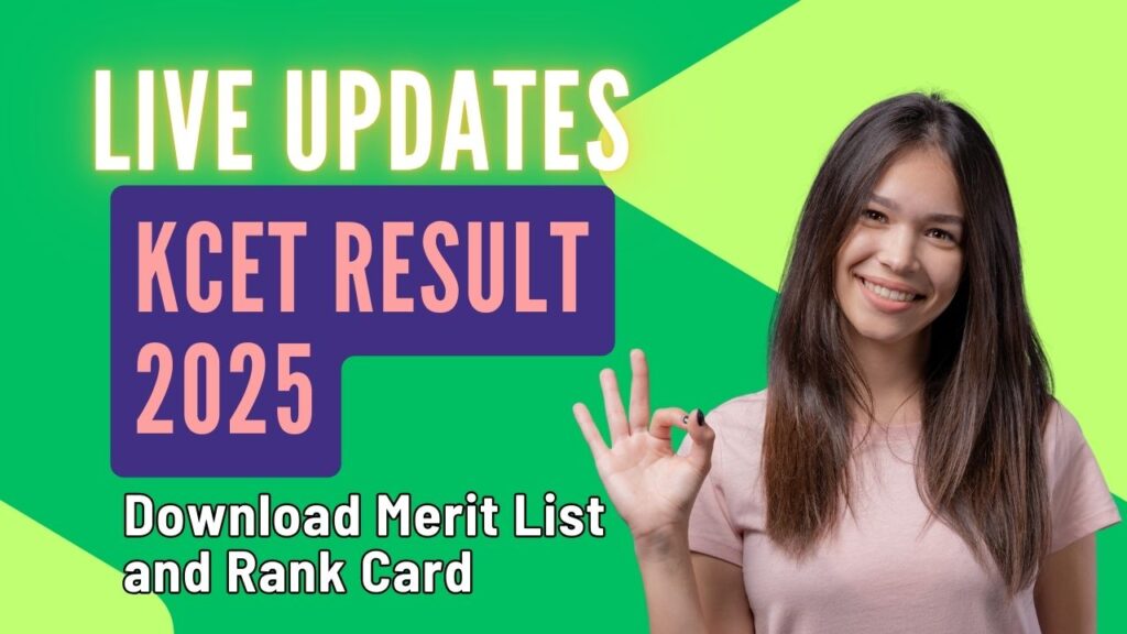 KCET 2025 Result by Name: Download Merit List and Rank Card 1 KCET 2025 Result by Name