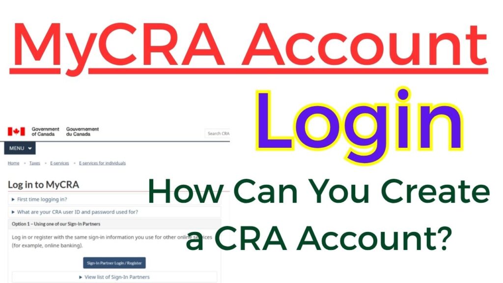MyCRA Account Login 2025