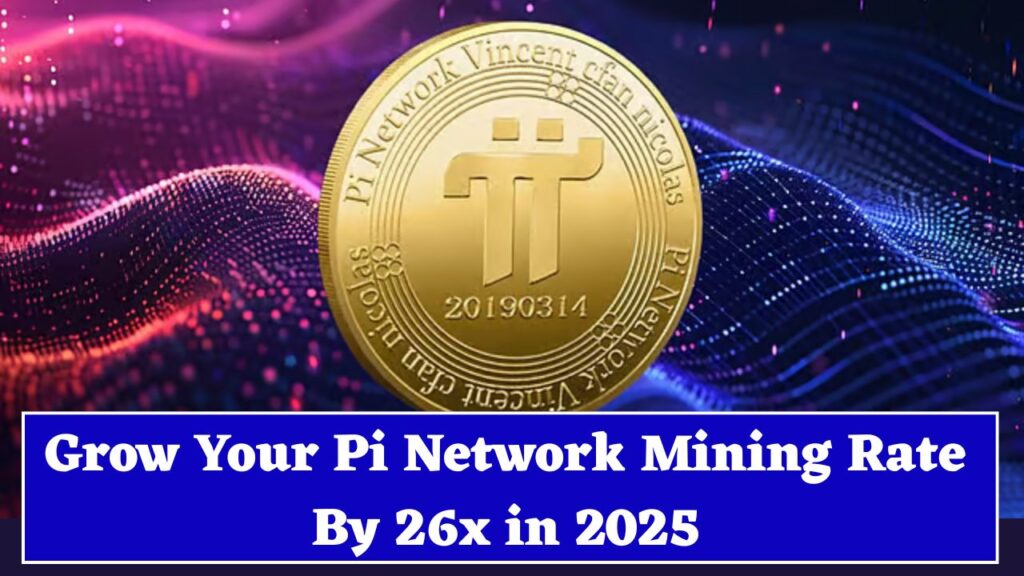Grow Your Pi Network Mining Rate By 26x in 2025 - Key Methods to Increase Mining Rate 1 Pi Network Mining Rate